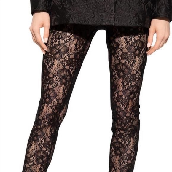 American Eagle Sheer Lace Leggings - Picture 2 of 8